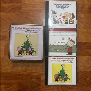 A Charlie Brown Christmas Original Sound Track Vince Guaraldi 3 CDs in CD Tin